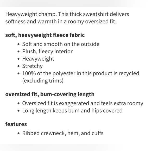 Lululemon Heavyweight Fleece Oversized Pullover *Bone Size Small 2025 - Picture 16 of 16